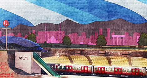 Ankara Metro İstasyonu