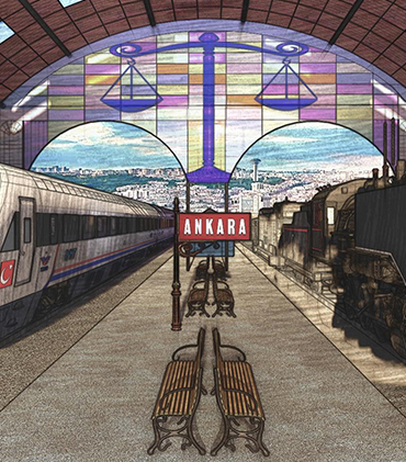 Ankara Metro İstasyonu